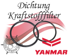 Yanmar Dichtung für Kraftstofffilter